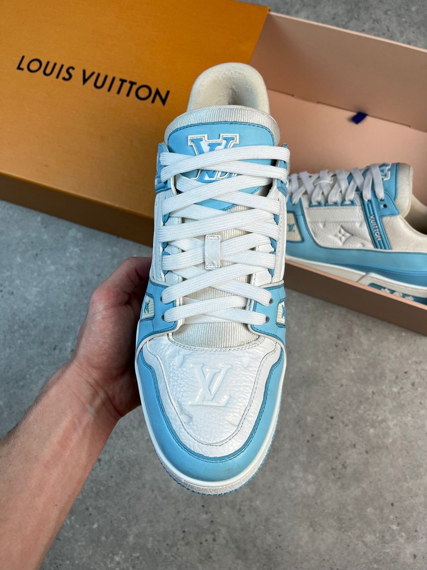 LV MONOGRAM TRAINERS (Pre-owned) || SNEAKERS FOR MEN