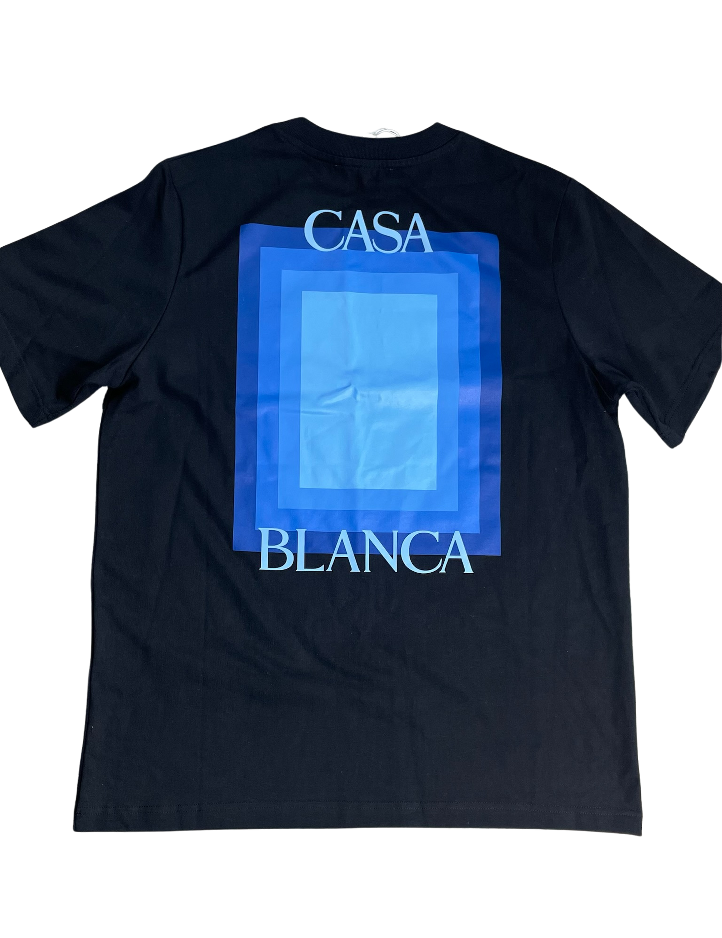 CASABLANCA DEGRADE SCREEN T-SHIRT - BLACK || SHIRT FOR MEN