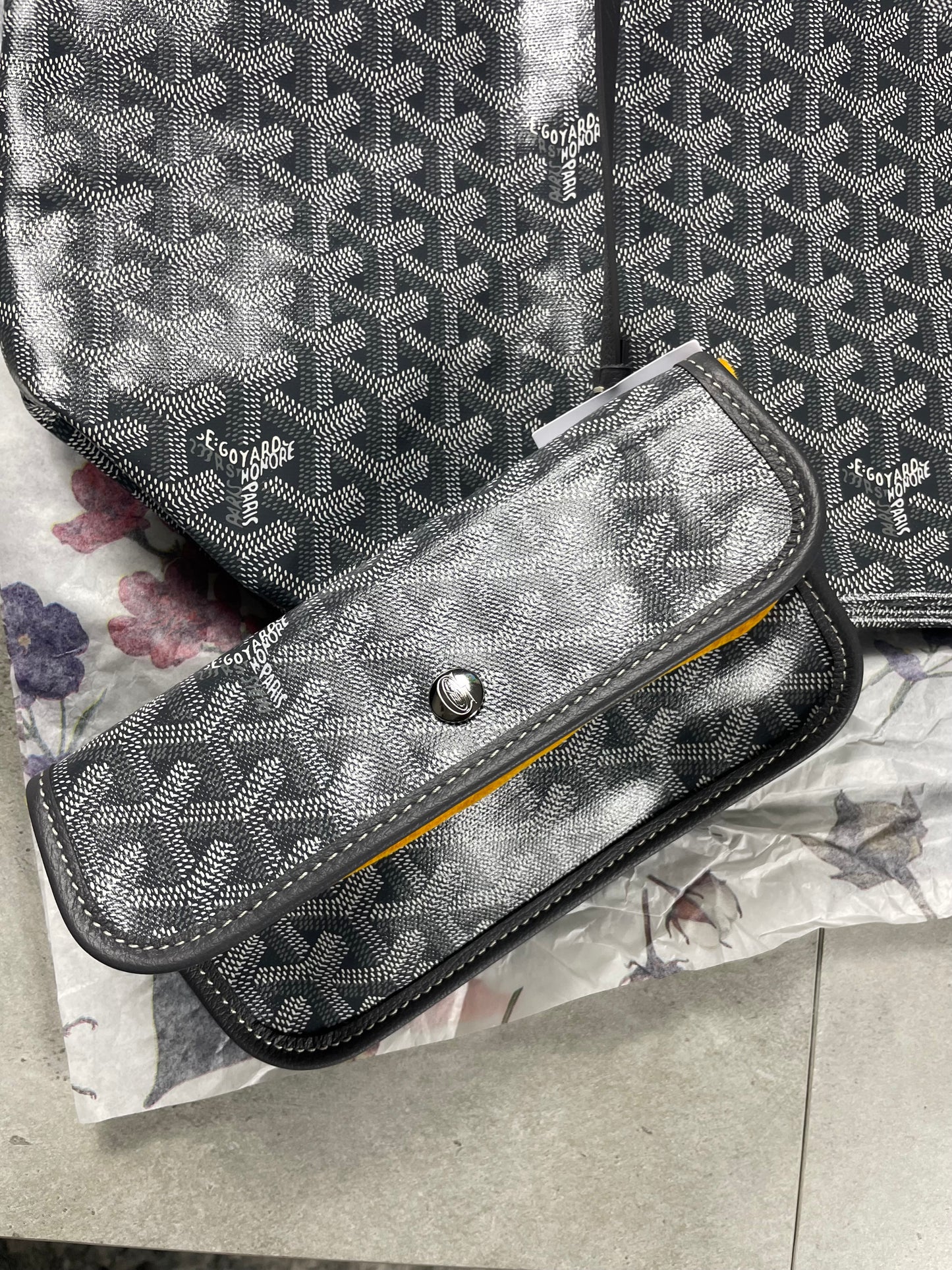 GOYARD ST LOUIS PM - GREY || DESIGNER BAG