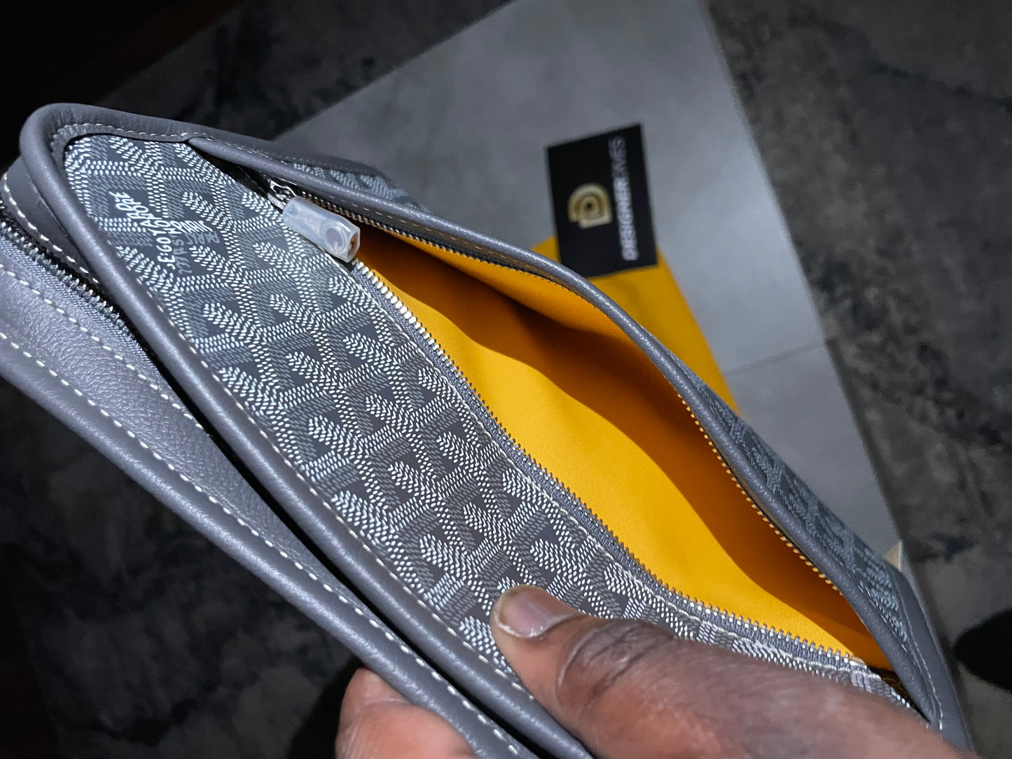 GOYARD JOUVENCE MM - GREY || DESIGNER BAG