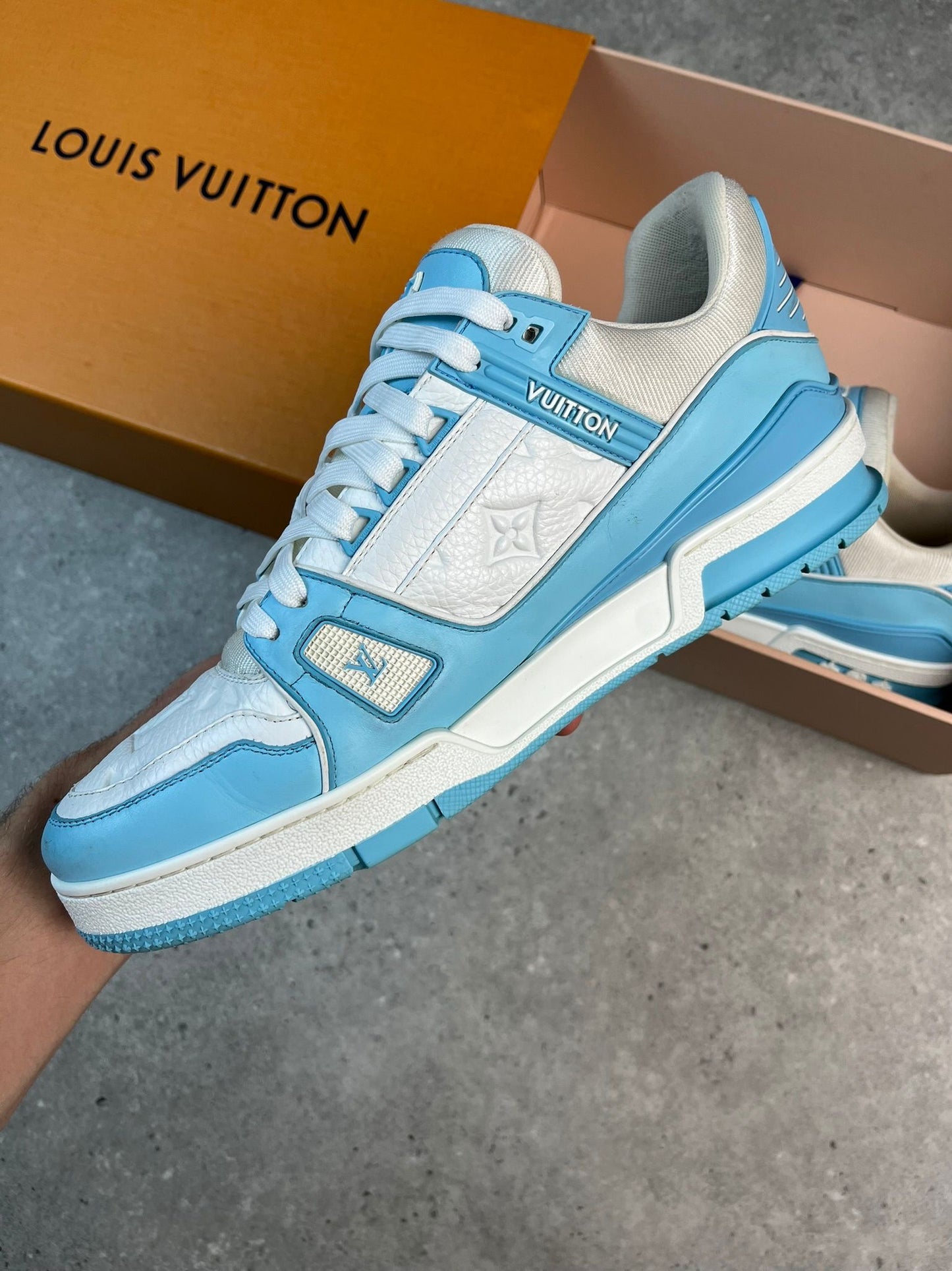 LV MONOGRAM TRAINERS (Pre-owned) || SNEAKERS FOR MEN