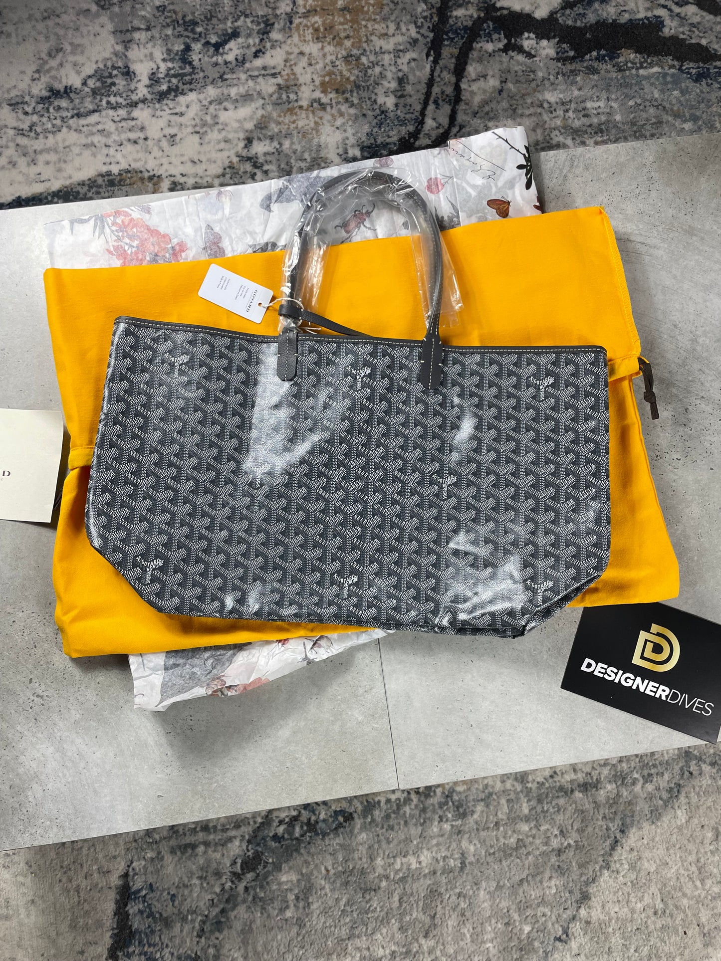 GOYARD ST LOUIS PM - GREY || DESIGNER BAG