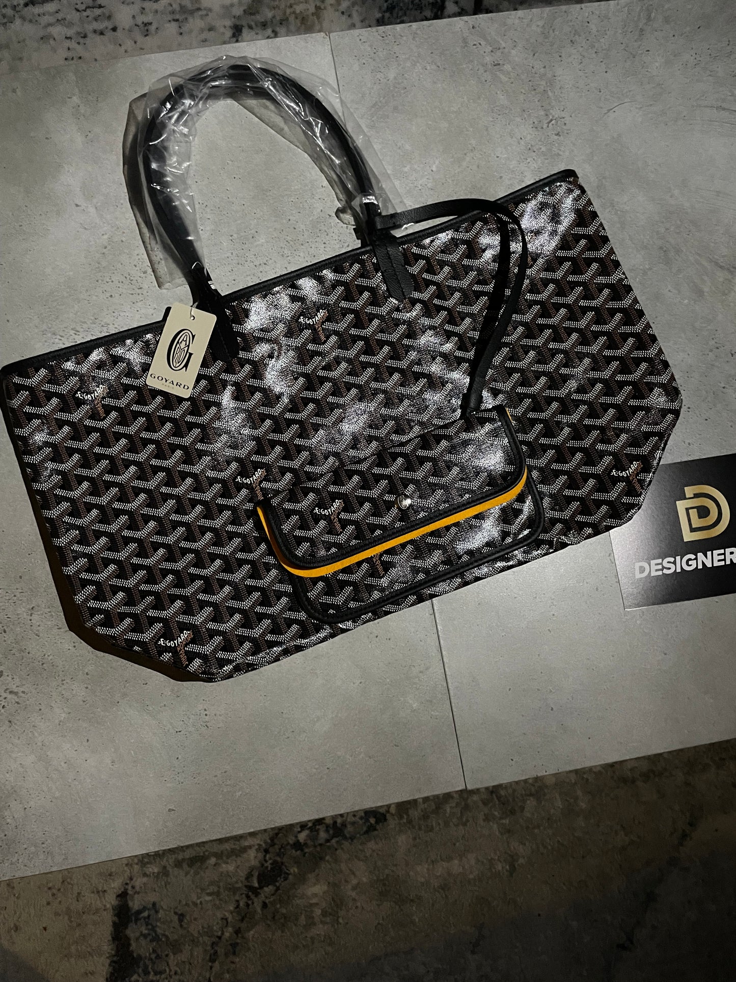 GOYARD ST LOUIS PM - BLACK || DESIGNER BAG