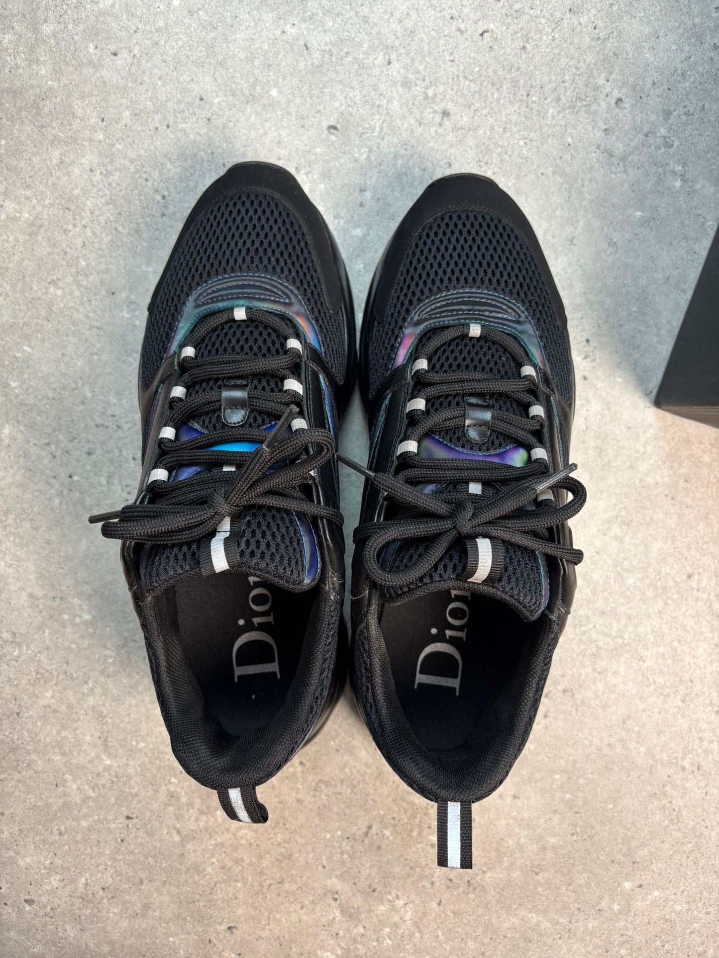 DIOR B22 - JET FUEL BLACK (Pre-owned) || SNEAKERS FOR MEN
