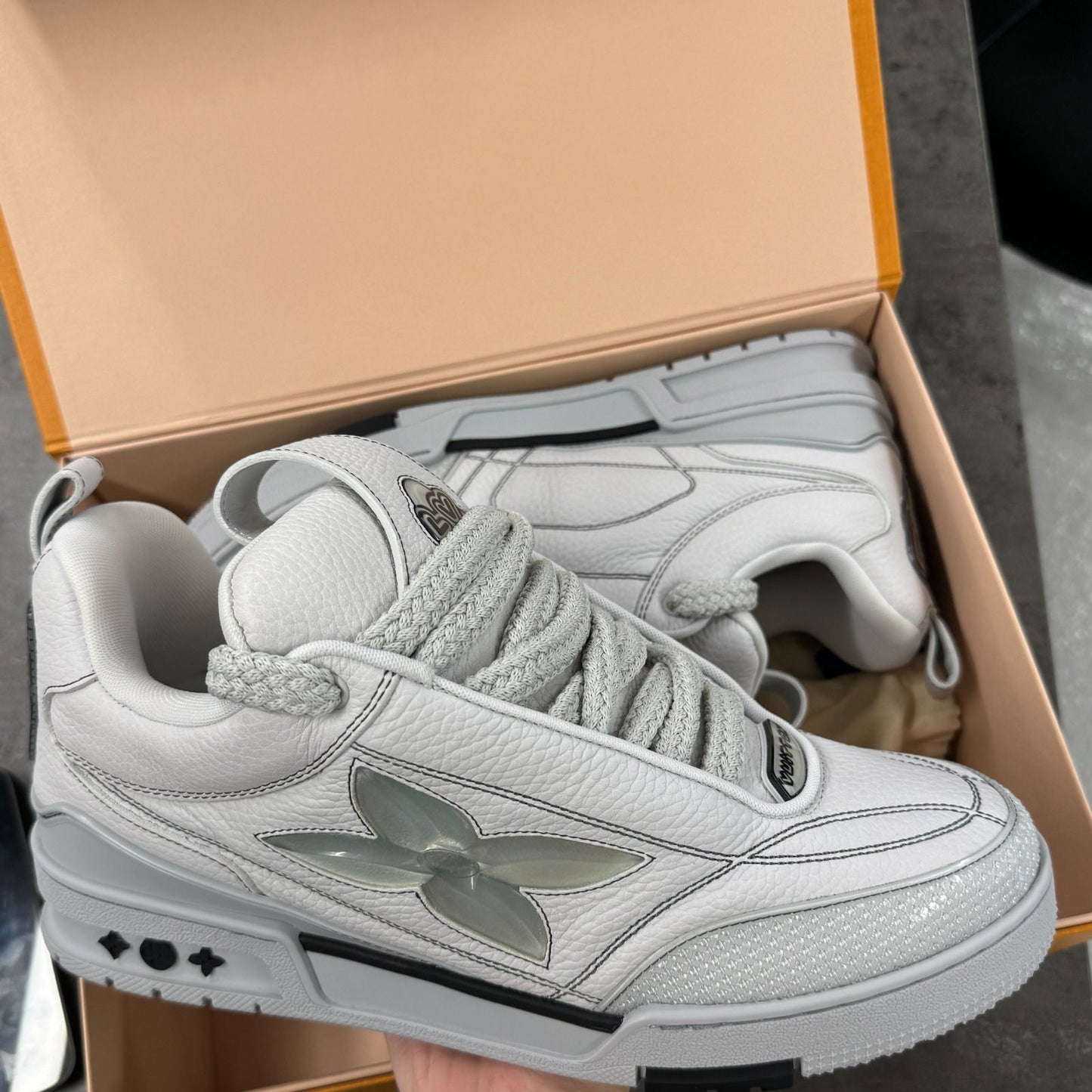 LV SKATE TRAINERS - GREY || Sneakers for Men