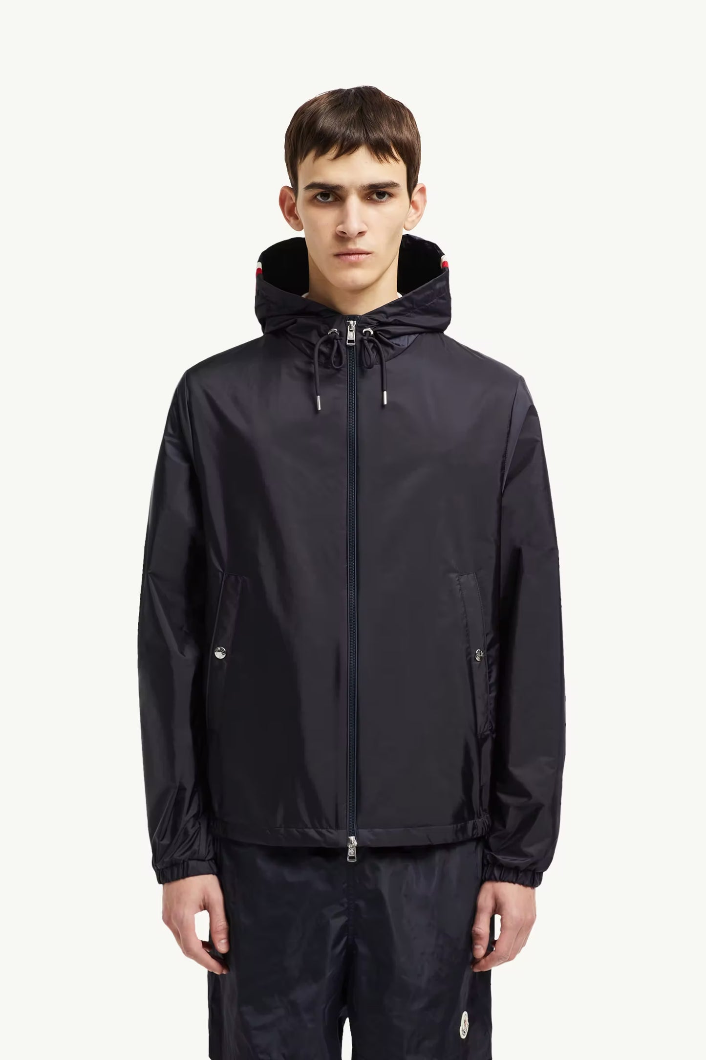 MONCLER GRIMPEURS WINDBREAKER - NAVY || DESIGNER JACKET
