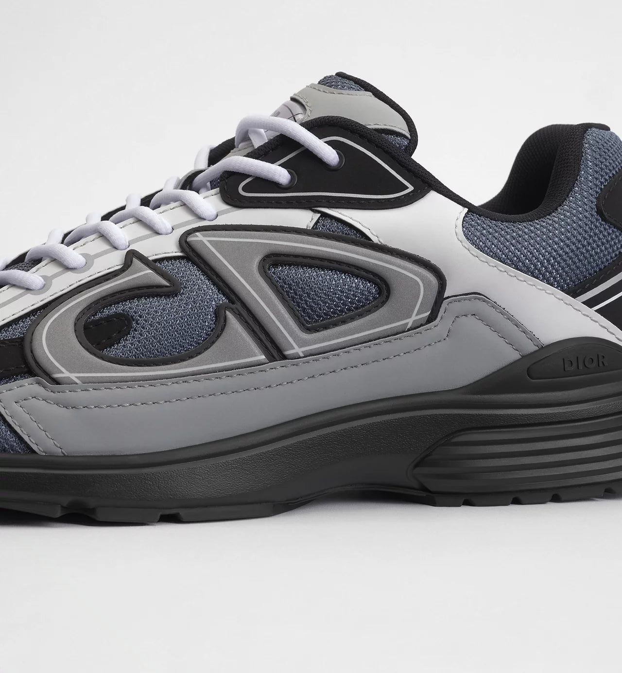 DIOR B30 TRAINERS - ANTHRACITE BLUE || SNEAKERS FOR MEN