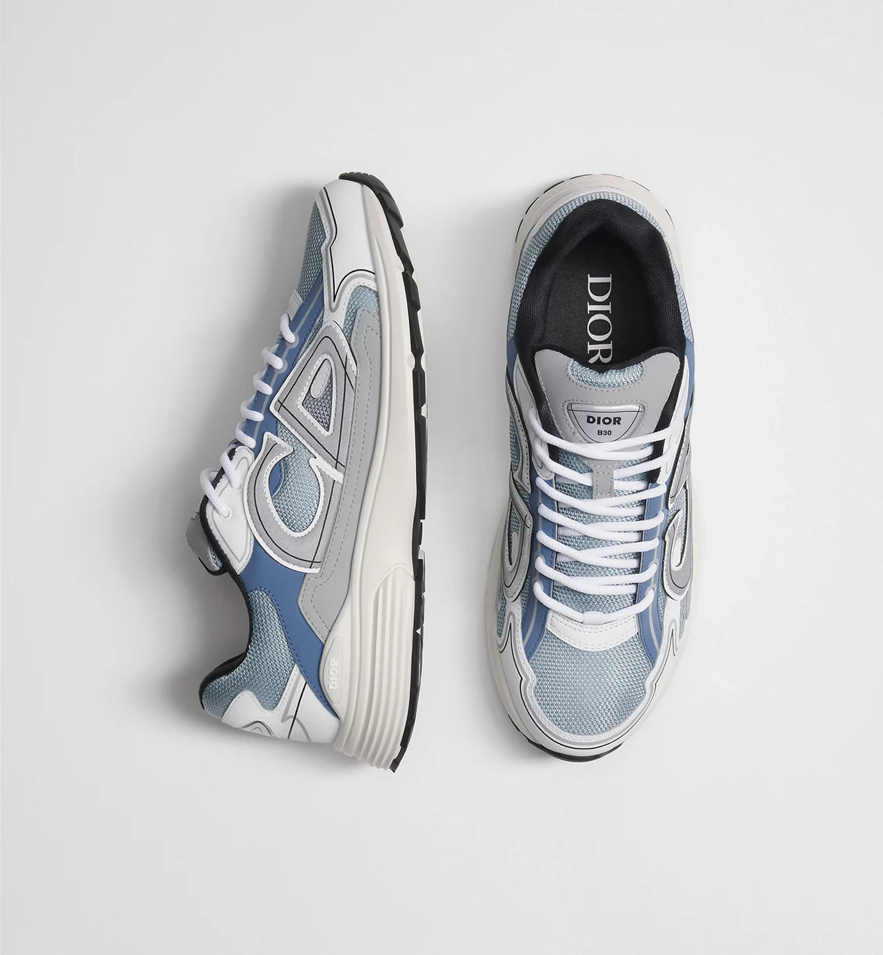 DIOR B30 TRAINERS - BABY BLUE || SNEAKERS FOR MEN