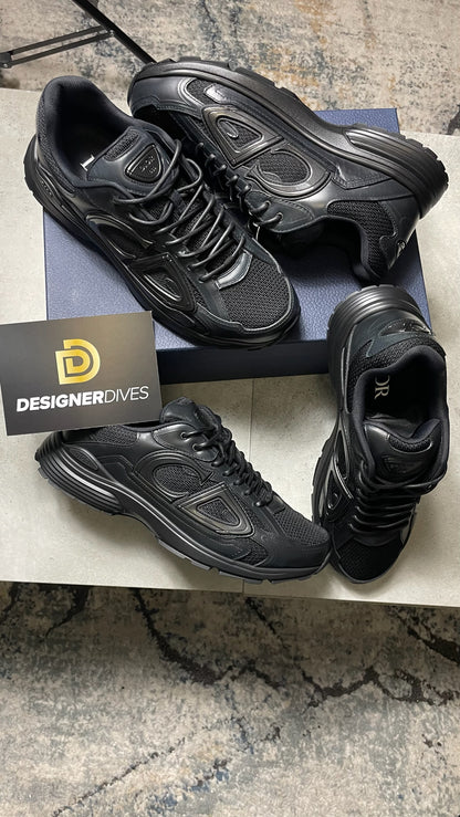 DIOR B30 TRAINERS - NEW SEASON BLACK || SNEAKERS FOR MEN