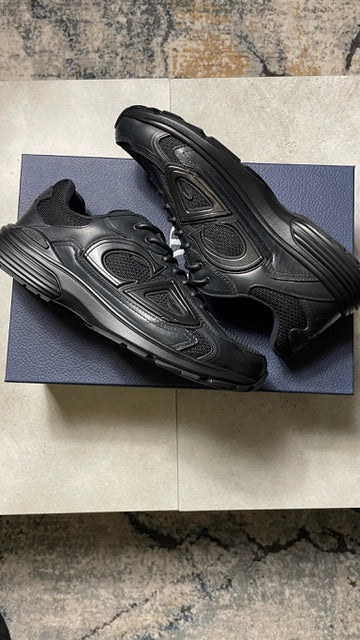 DIOR B30 TRAINERS - NEW SEASON BLACK || SNEAKERS FOR MEN