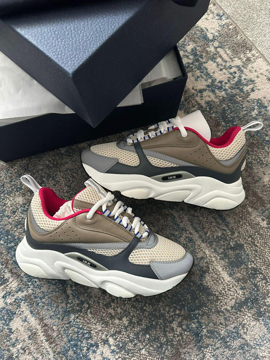 DIOR B22 - BEIGE/DARK GREY || Sneakers for Men
