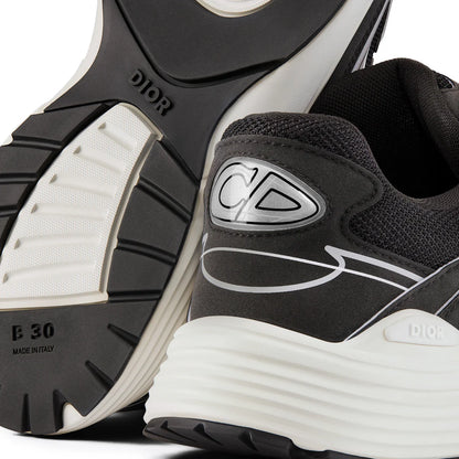 DIOR B30 - MESH BLACK & WHITE || SNEAKERS FOR MEN