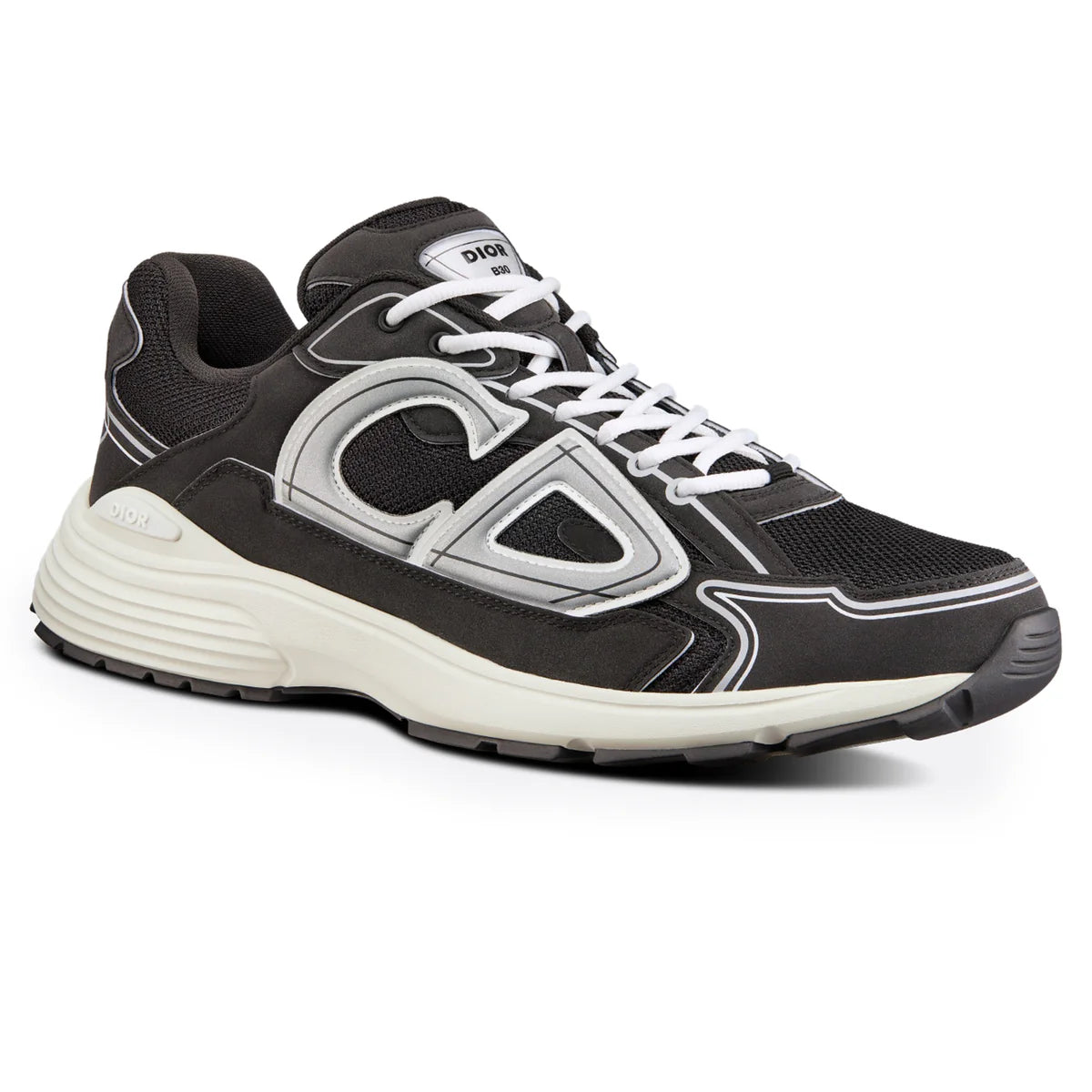 DIOR B30 - MESH BLACK & WHITE || SNEAKERS FOR MEN