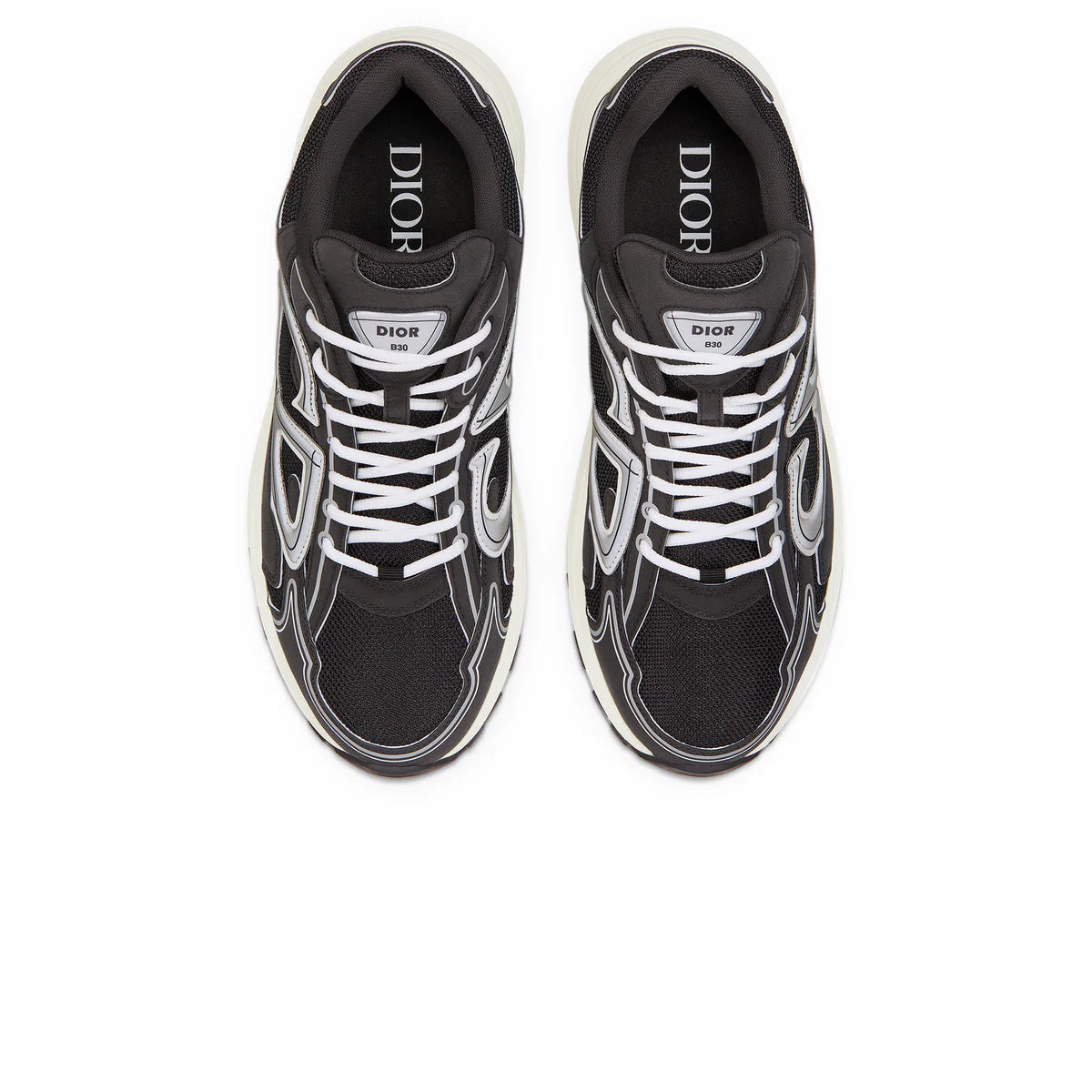DIOR B30 - MESH BLACK & WHITE || SNEAKERS FOR MEN