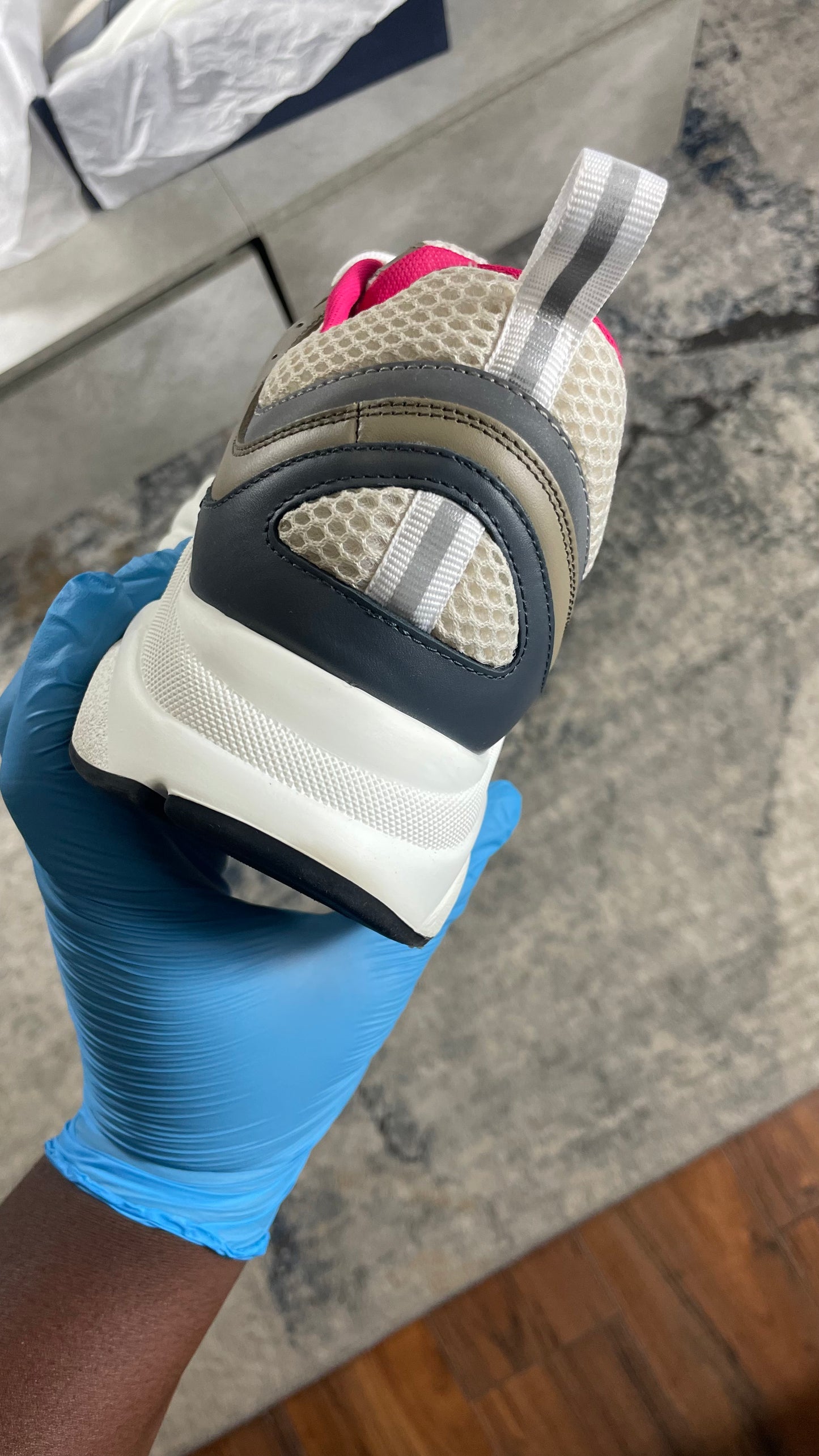 DIOR B22 - CALF MESH (Pre-owned) || SNEAKERS FOR MEN