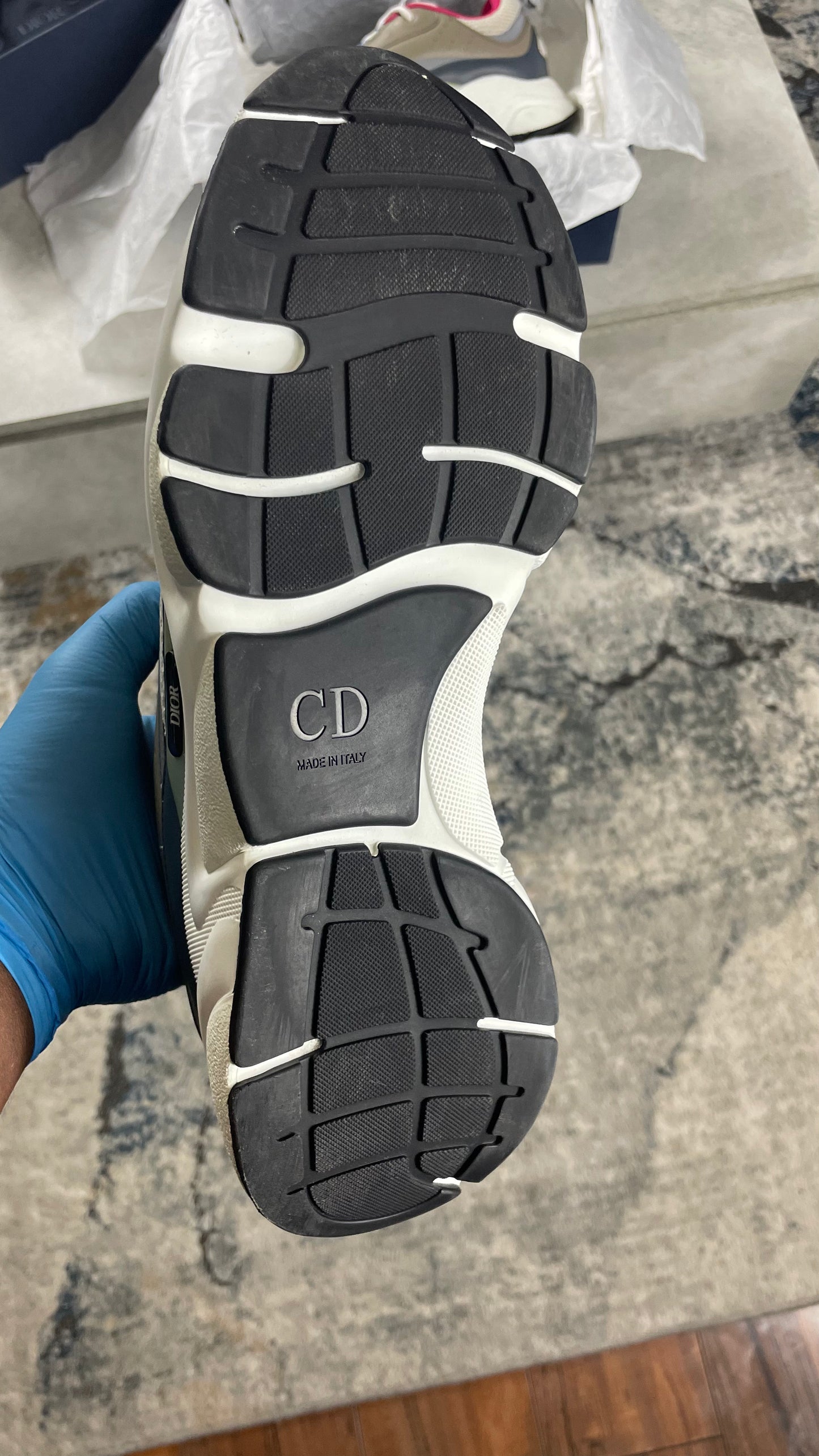 DIOR B22 - CALF MESH (Pre-owned) || SNEAKERS FOR MEN