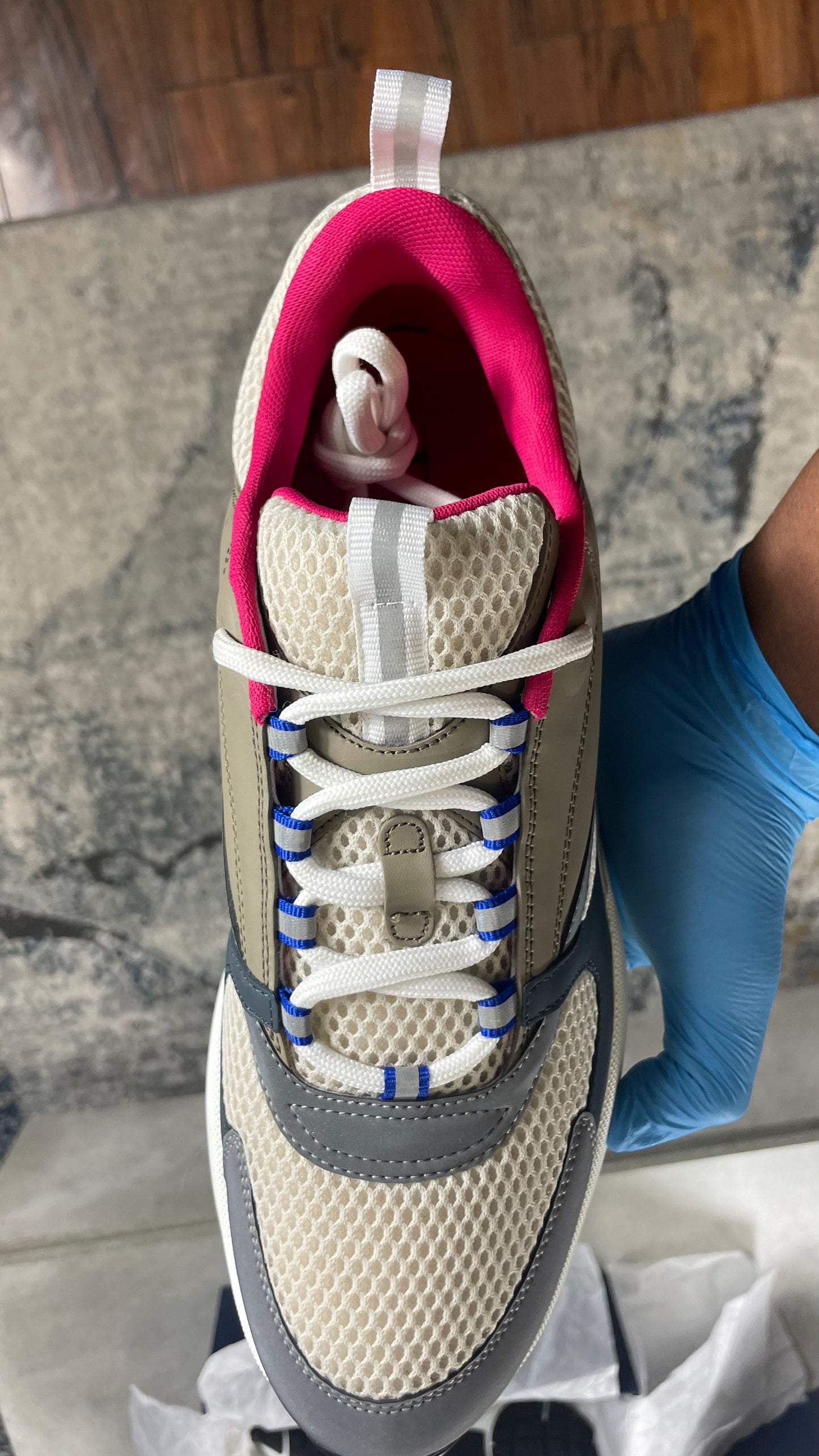 DIOR B22 - CALF MESH (Pre-owned) || SNEAKERS FOR MEN