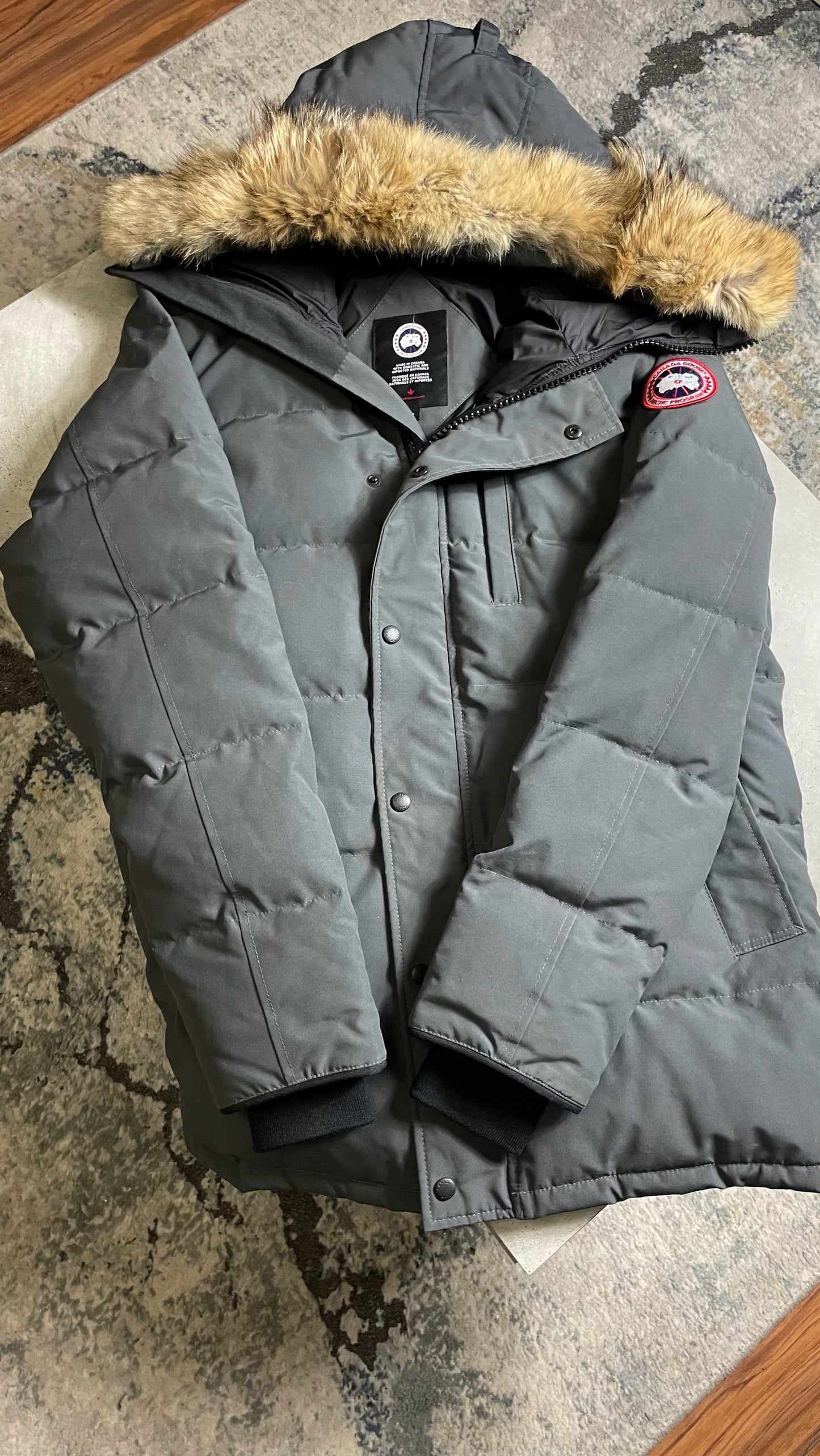 CANADA GOOSE CARSON PARKA - GRAPHITE || DESIGNER JACKET