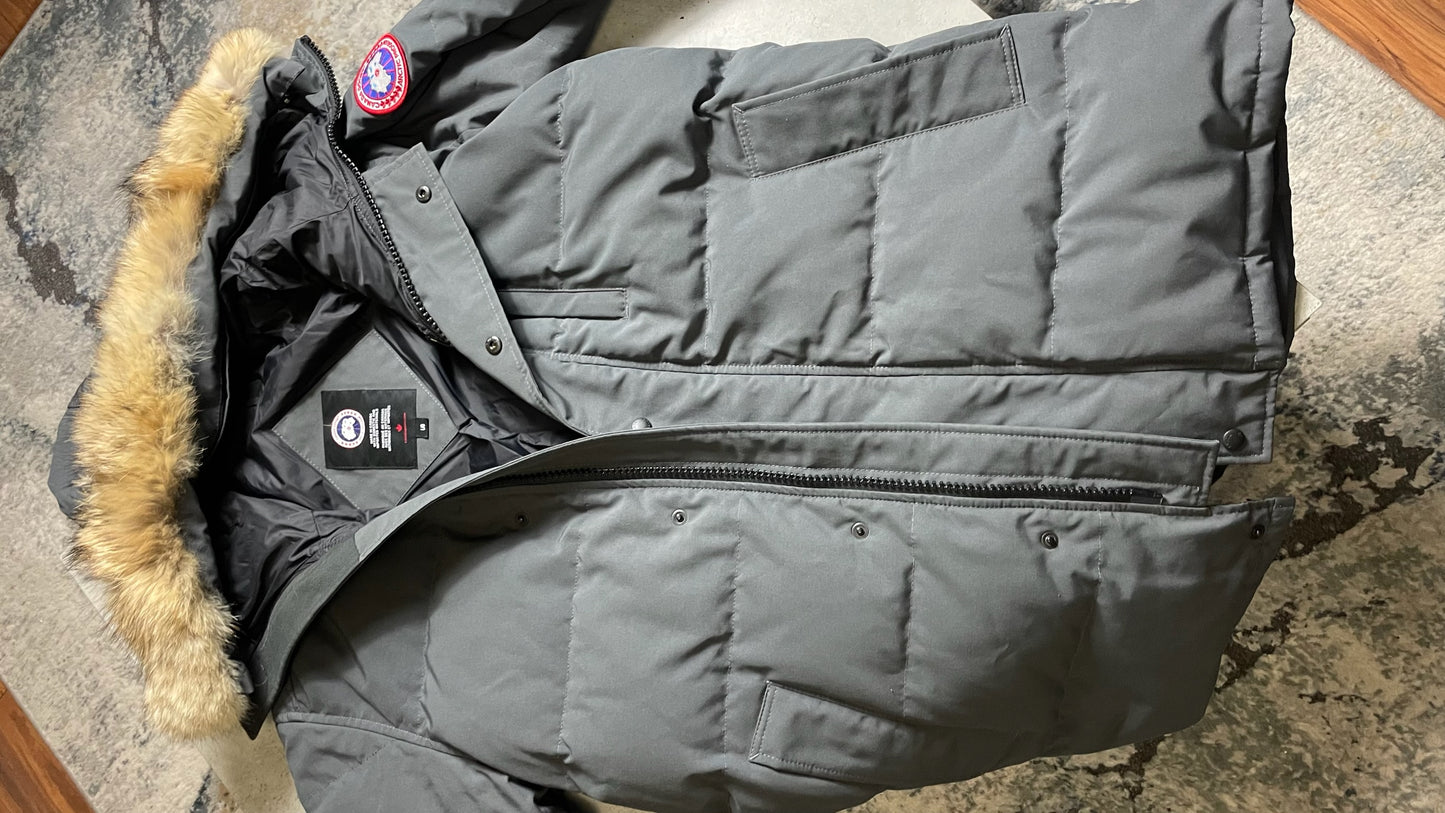 CANADA GOOSE CARSON PARKA - GRAPHITE || DESIGNER JACKET