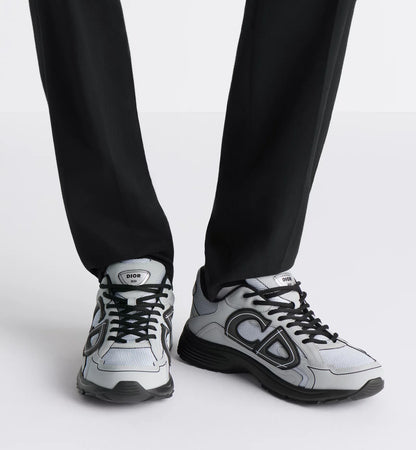 DIOR B30 TRAINERS - GREY & BLACK || SNEAKERS FOR MEN