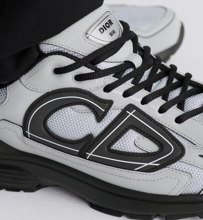 DIOR B30 TRAINERS - GREY & BLACK || SNEAKERS FOR MEN