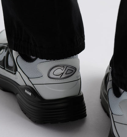 DIOR B30 TRAINERS - GREY & BLACK || SNEAKERS FOR MEN