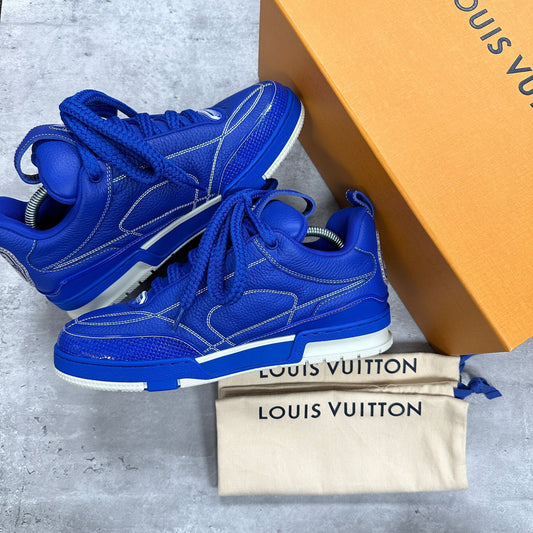 LV SKATE TRAINERS - BLUE || Sneakers for Men