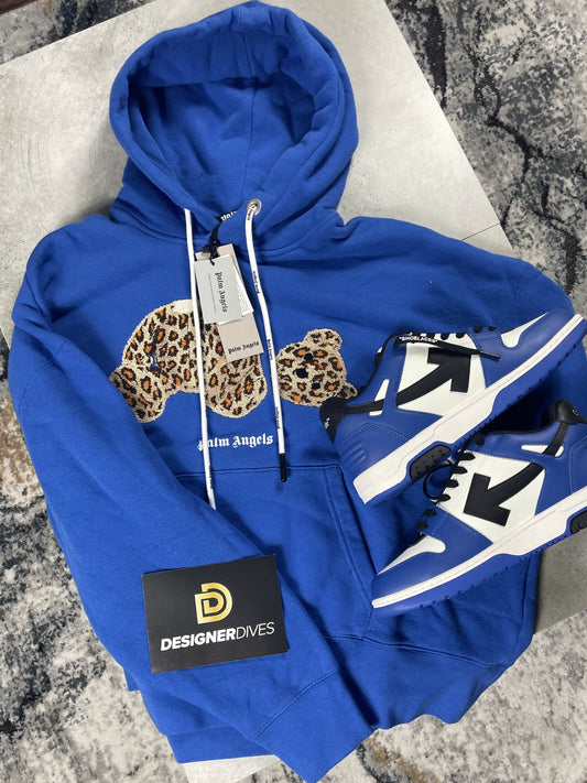 Palm Angels Leopard Print Kill Bear || Hoodie For Men