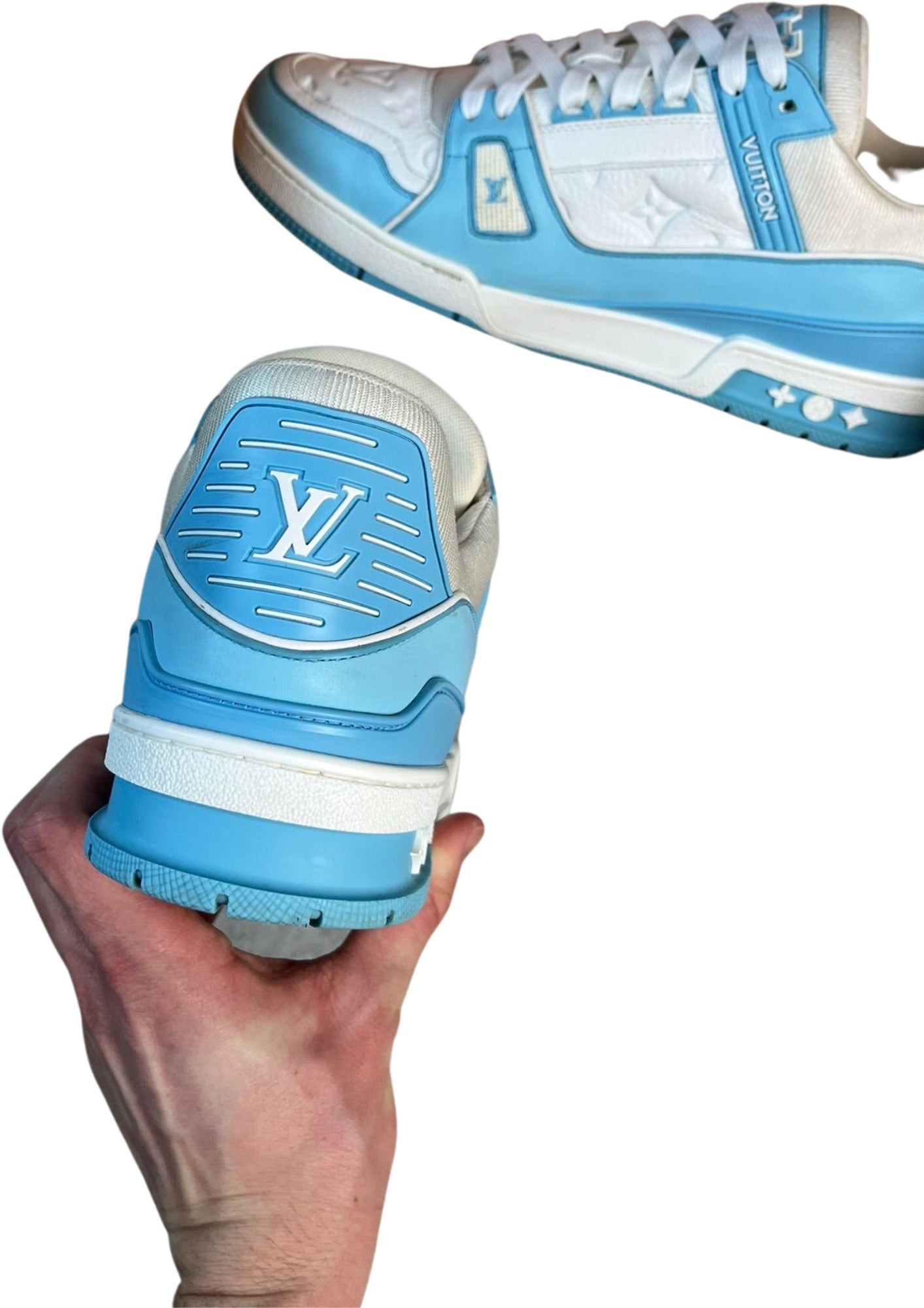 LV MONOGRAM TRAINERS (PRE-OWNED) || SNEAKERS FOR MEN