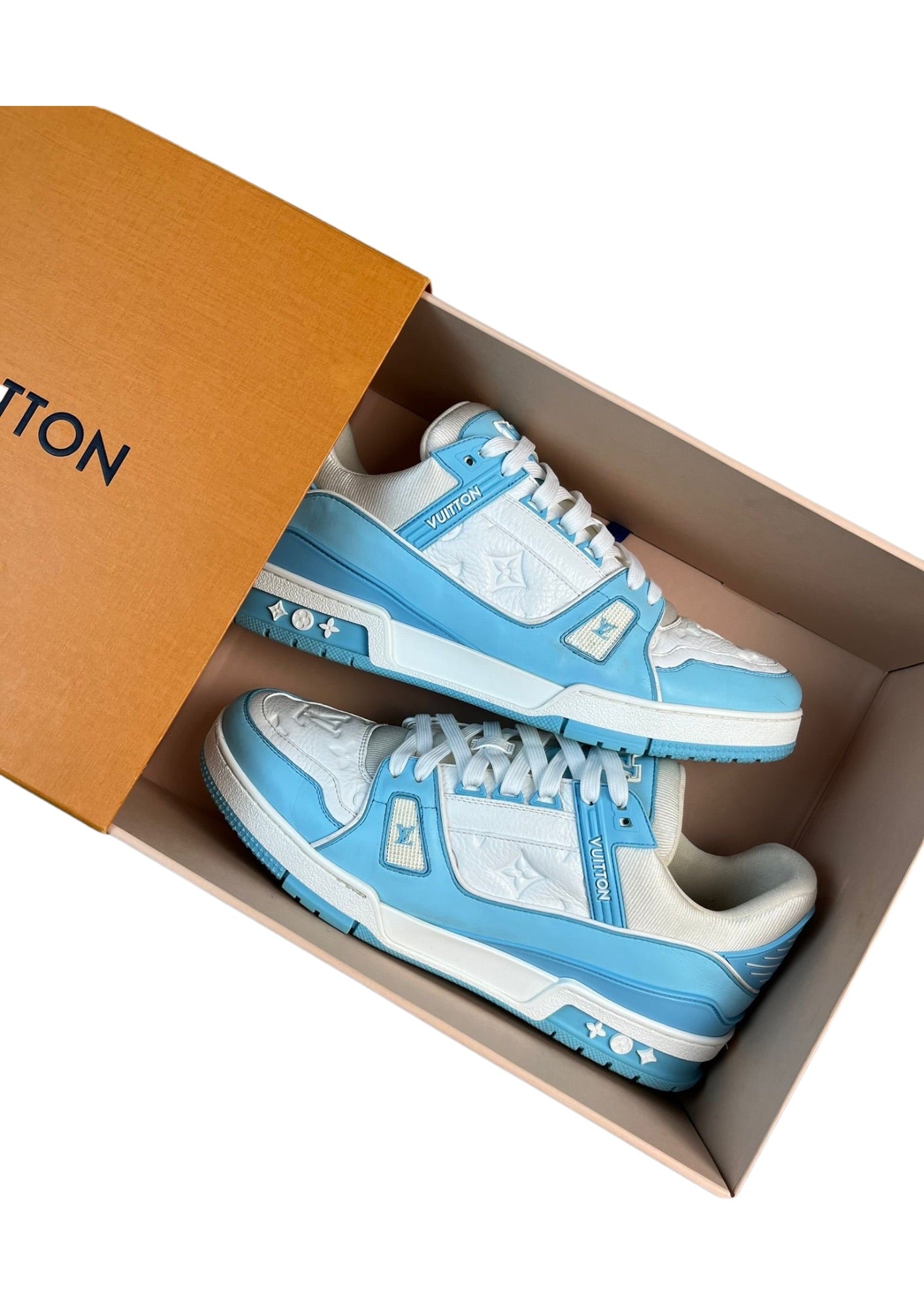 LV MONOGRAM TRAINERS (PRE-OWNED) || SNEAKERS FOR MEN