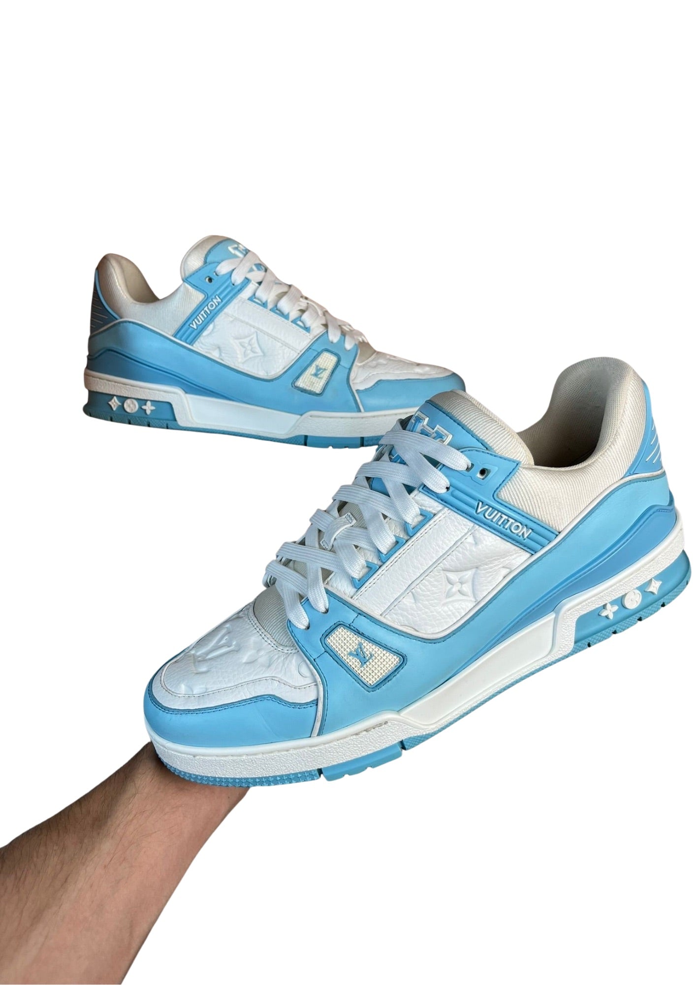 LV MONOGRAM TRAINERS (PRE-OWNED) || SNEAKERS FOR MEN