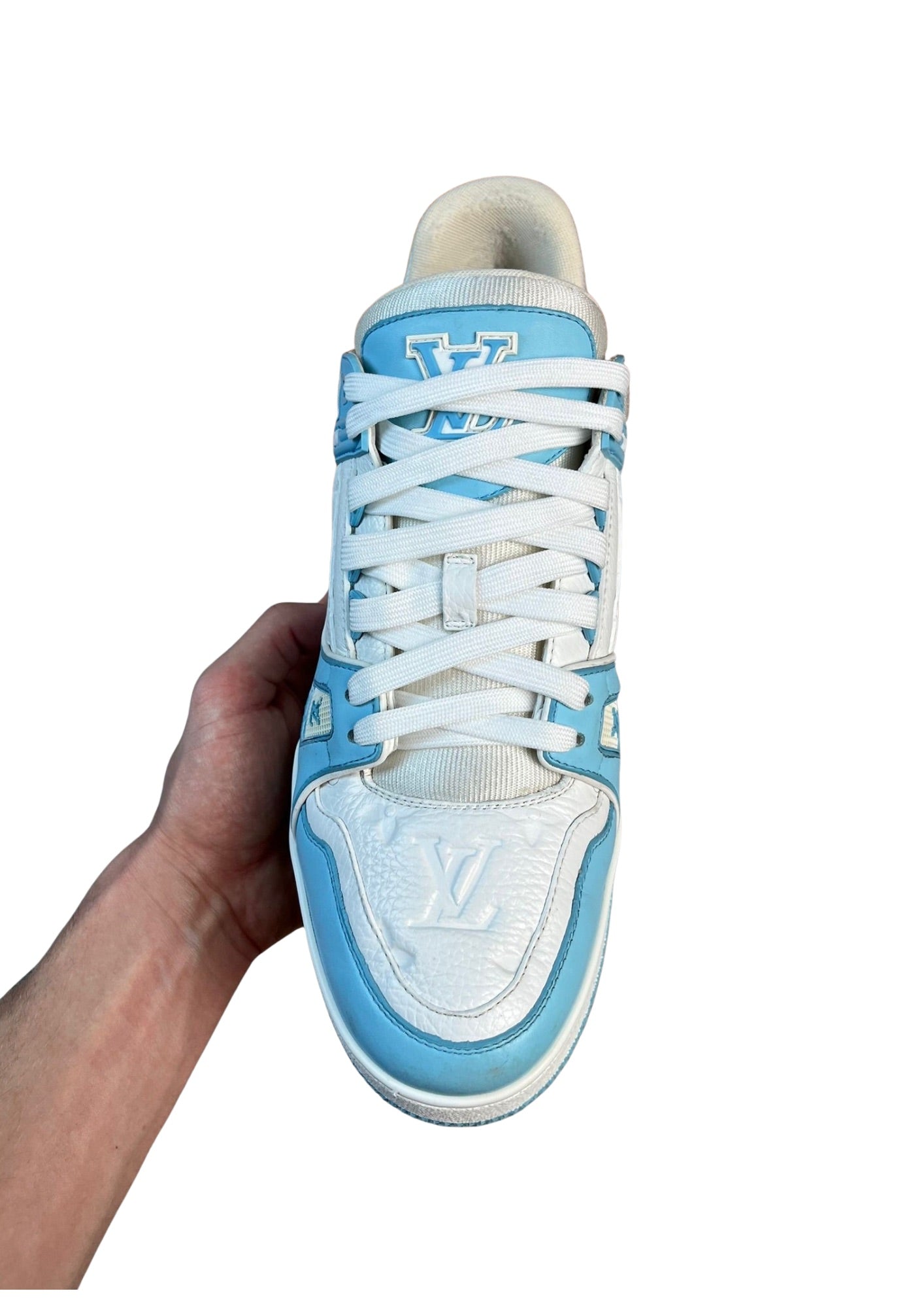 LV MONOGRAM TRAINERS (PRE-OWNED) || SNEAKERS FOR MEN