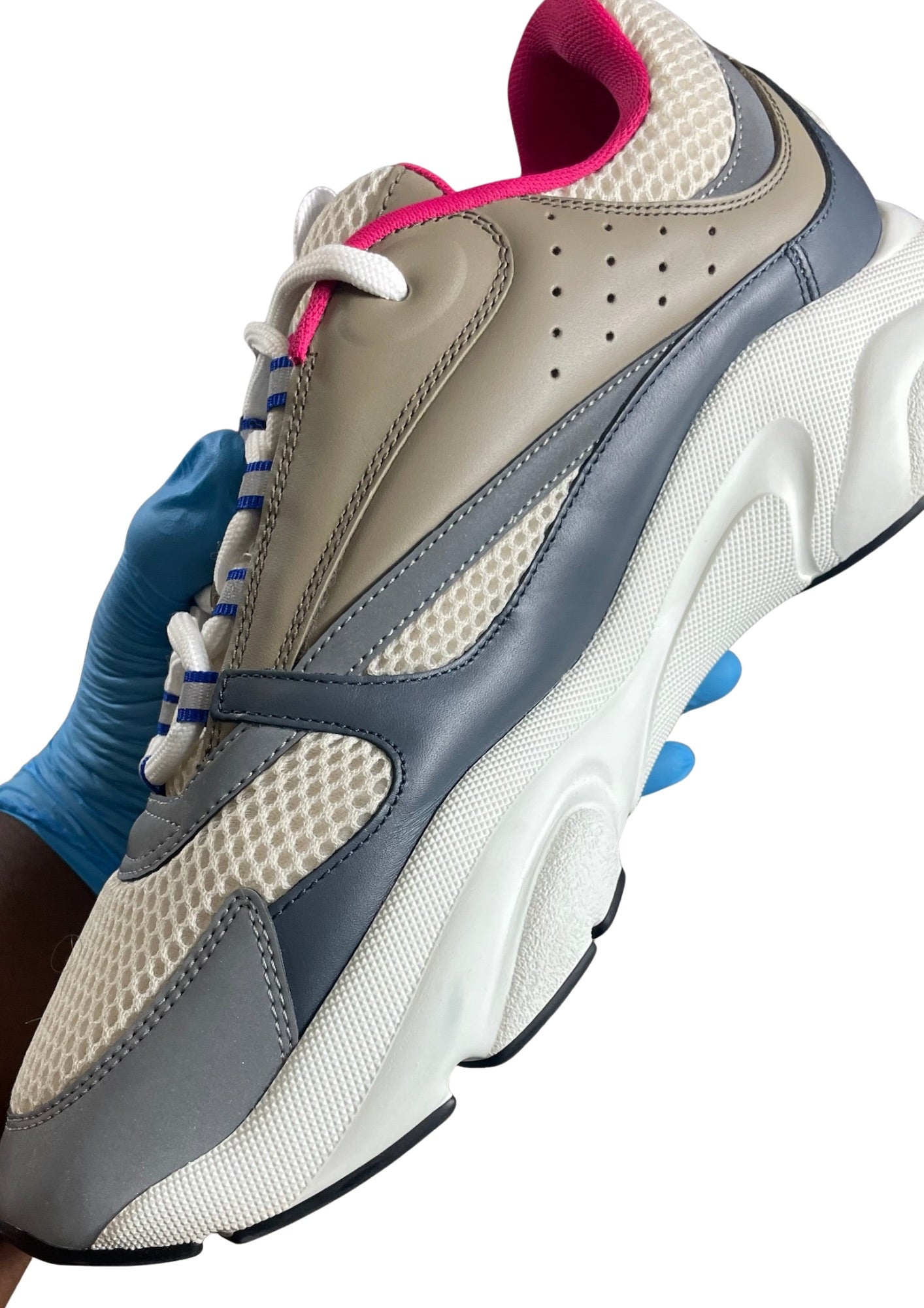DIOR B22 - CALF MESH (PRE-OWNED) || SNEAKERS FOR MEN