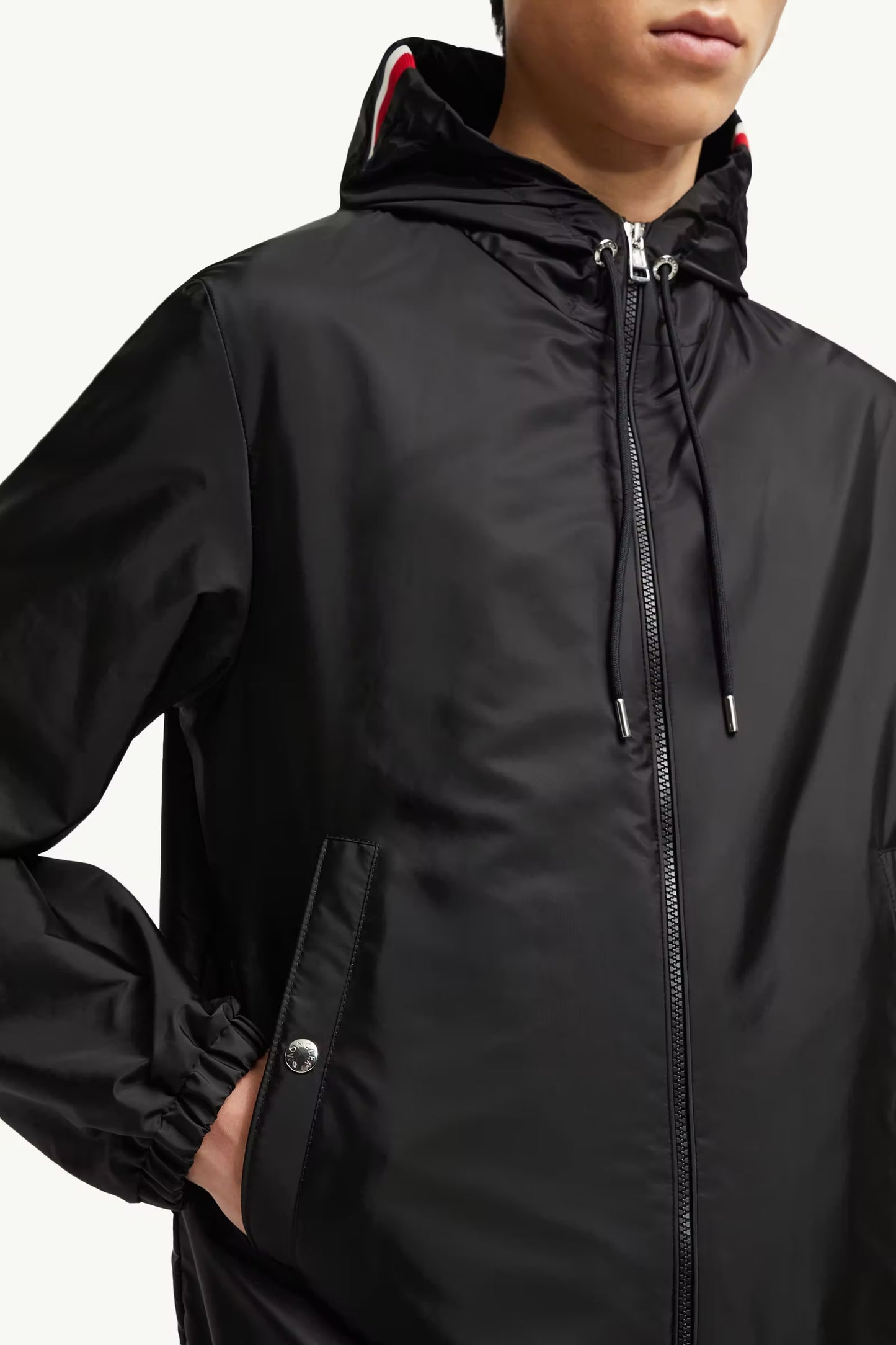 MONCLER GRIMPEURS WINDBREAKER - BLACK || DESIGNER JACKET