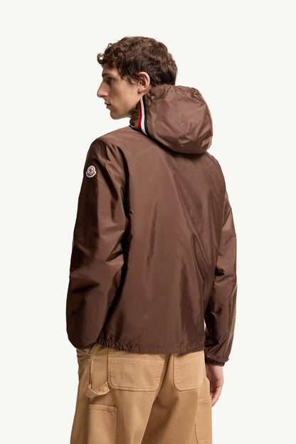 MONCLER GRIMPEURS WINDBREAKER - BROWN || DESIGNER JACKET