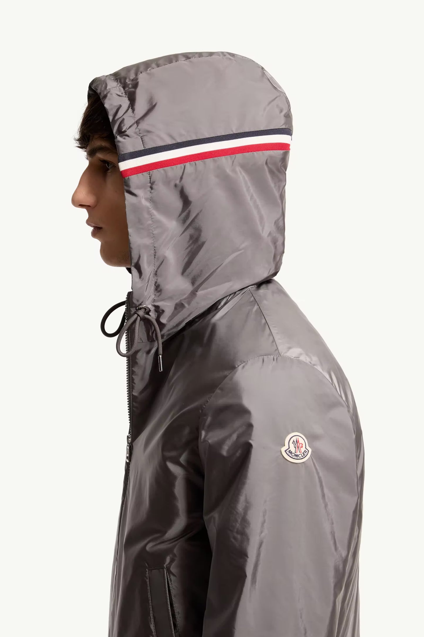 MONCLER GRIMPEURS WINDBREAKER - GRAY || DESIGNER JACKET