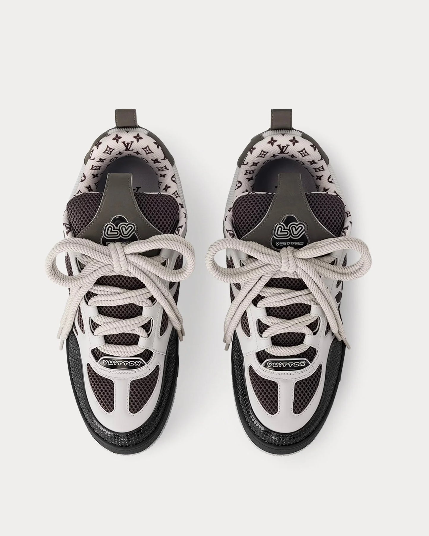LV SKATE TRAINERS - DARK GREY|| SNEAKERS FOR MEN