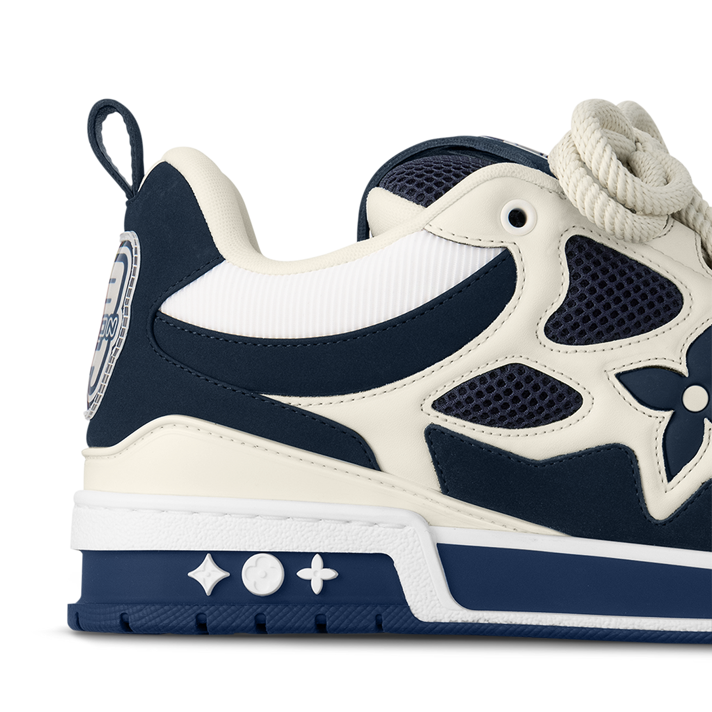 LV SKATE TRAINERS - NAVY & WHITE || SNEAKERS FOR MEN