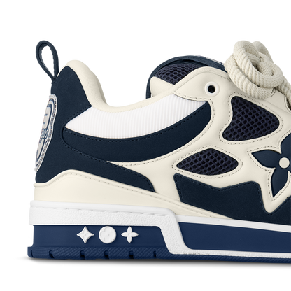 LV SKATE TRAINERS - NAVY & WHITE || SNEAKERS FOR MEN