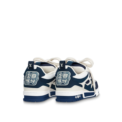 LV SKATE TRAINERS - NAVY & WHITE || SNEAKERS FOR MEN