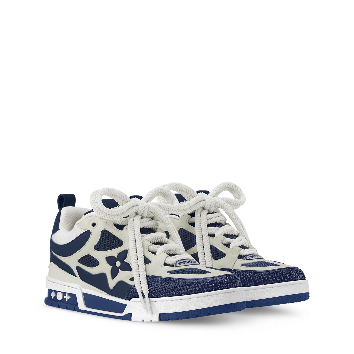 LV SKATE TRAINERS - NAVY & WHITE || SNEAKERS FOR MEN