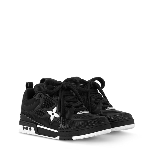 LV SKATE TRAINERS - BLACK & WHITE || SNEAKERS FOR MEN