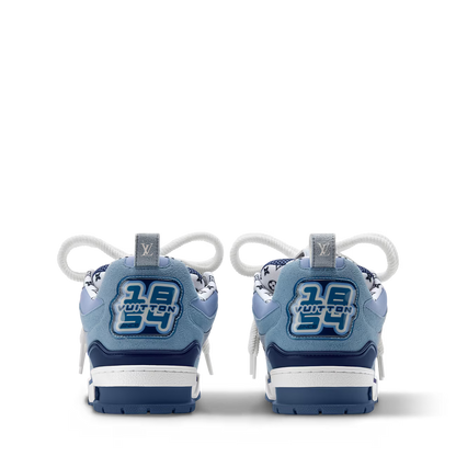 LV SKATE TRAINERS - BLUE SUEDE || SNEAKERS FOR MEN