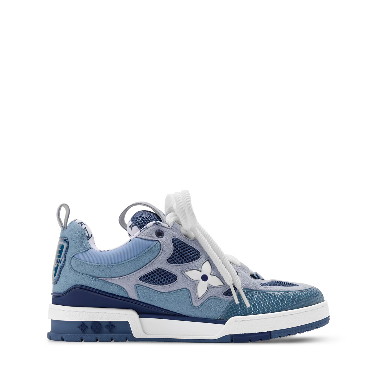 LV SKATE TRAINERS - BLUE SUEDE || SNEAKERS FOR MEN
