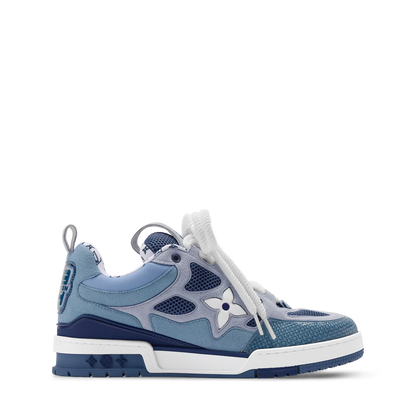 LV SKATE TRAINERS - BLUE SUEDE || SNEAKERS FOR MEN