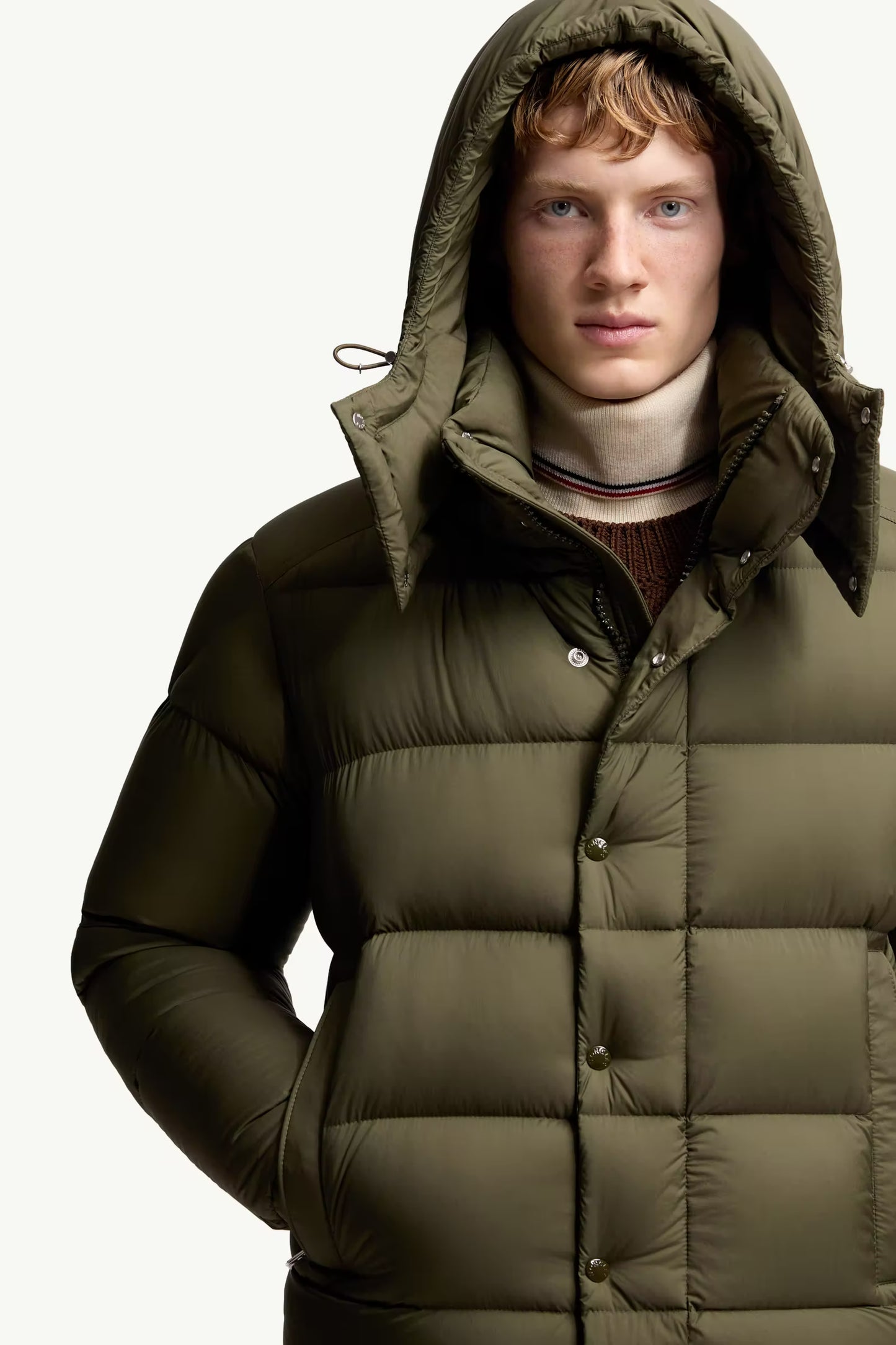MONCLER MAYA 70 - OLIVE GREEN || DESIGNER JACKET