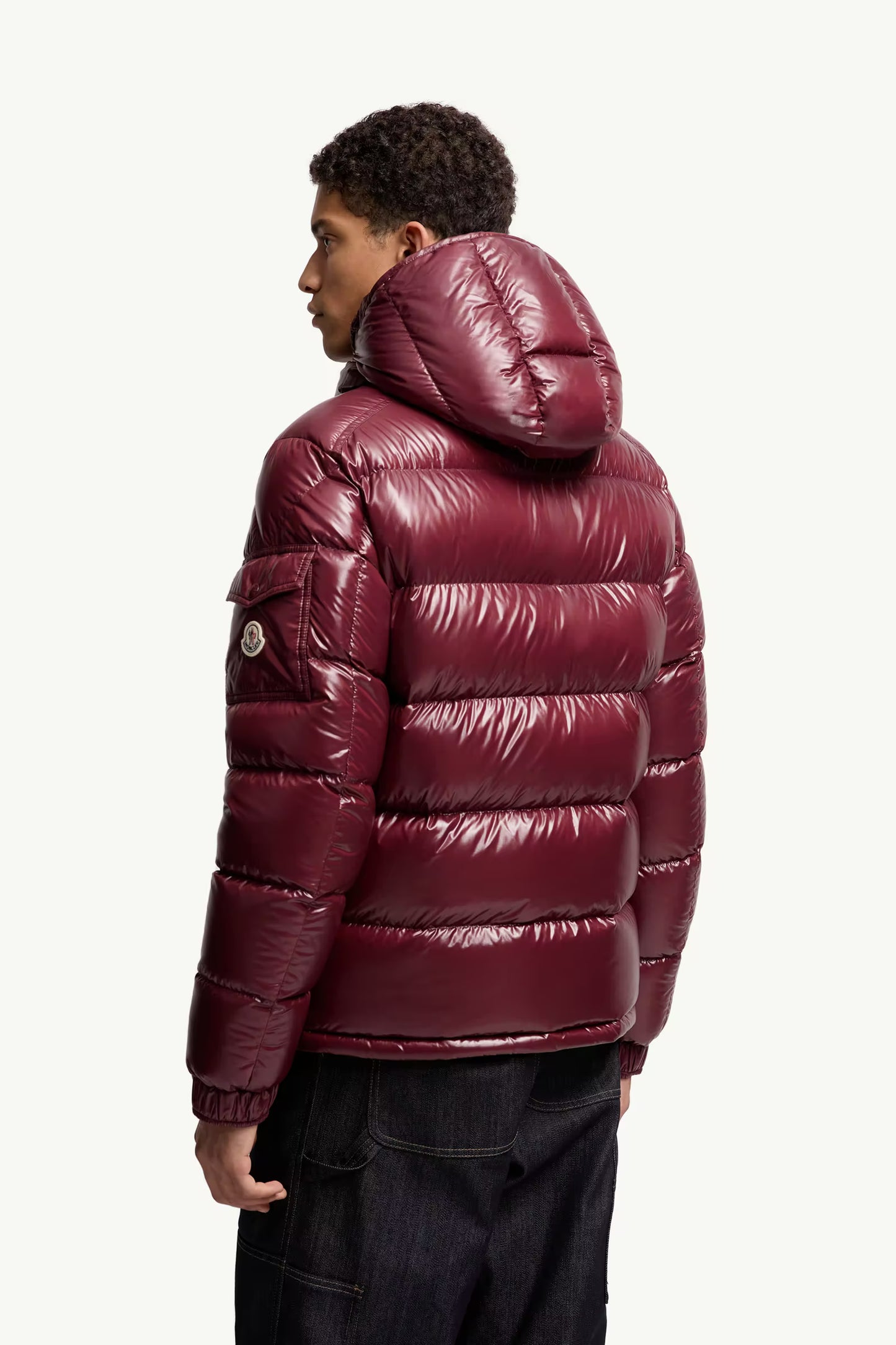 MONCLER MAYA - BURGUNDY || DESIGNER JACKET