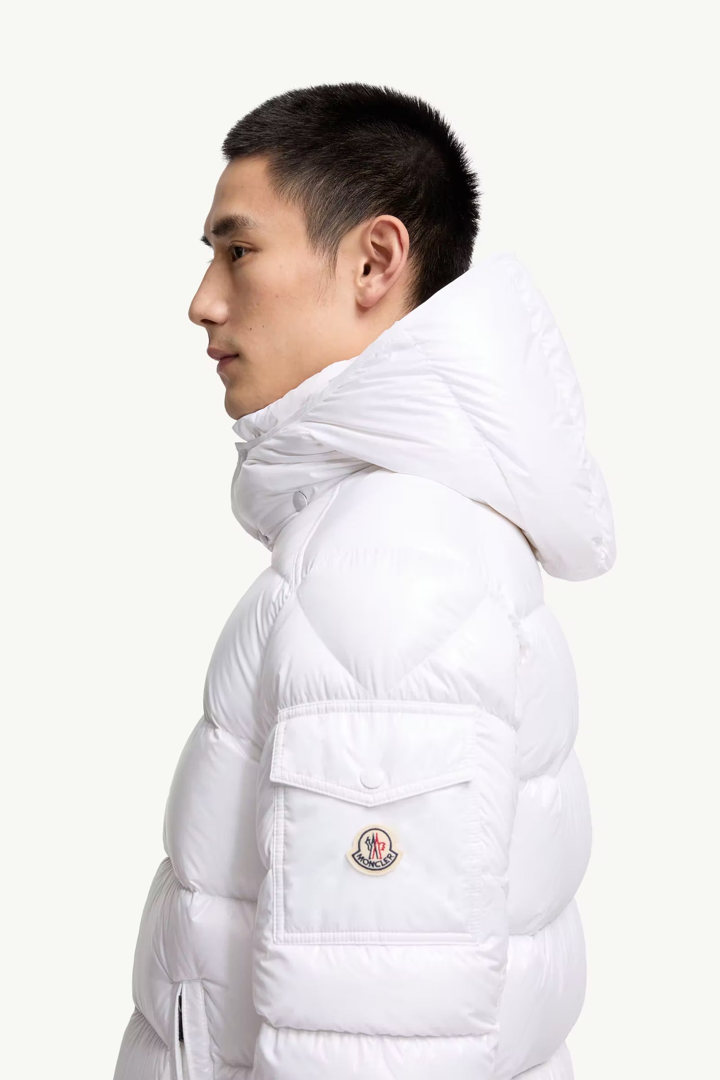 MONCLER MAYA - WHITE || DESIGNER JACKET