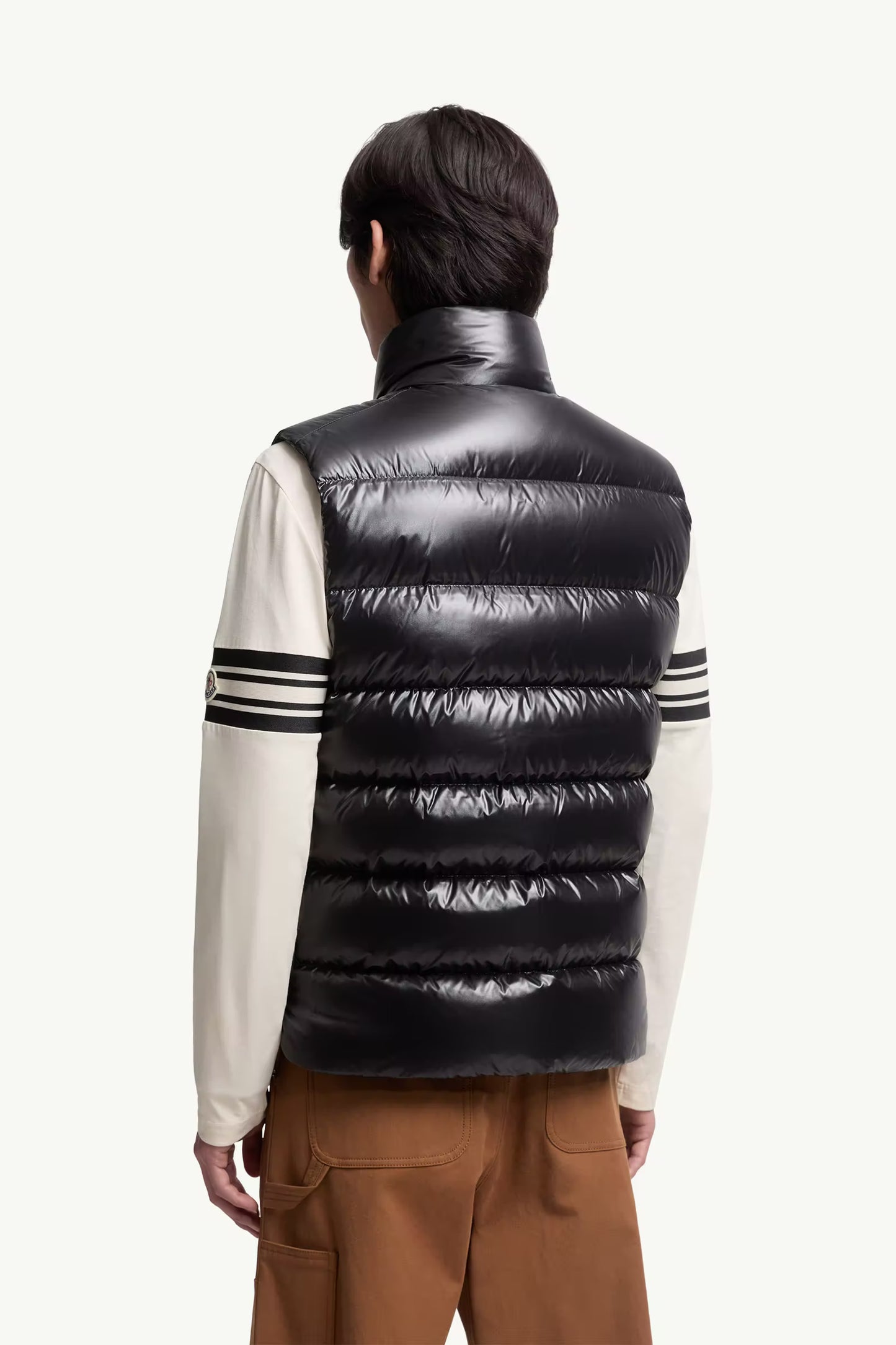 MONCLER TIBB DOWN GILET - BLACK || DESIGNER JACKET